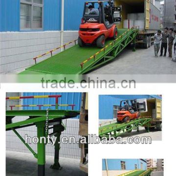 12tons mobile dock ramp for container