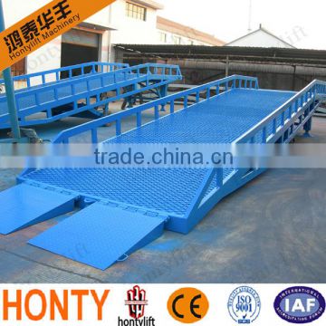 hot sale 10t mobile hydraulic container loading dock ramp lift