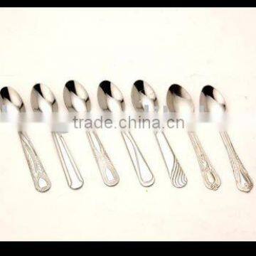 Stainless steel tableware/Stainless steel spoons/Tea spoons/Coffe spoons