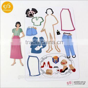 2016 New Products Magnetic Jigsaw Puzzle 27*19cm Fashion Girls Dress up Games photo-4
