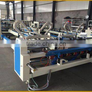 Full automatic corrugated folder gluer machine for carton box making