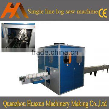 Automatic log saw kitchen toilet paper roll cutting machine