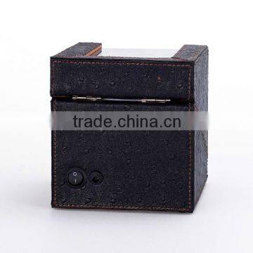 Custom Creative Rustic Safety Single Volta Leather Watch Winder photo-3