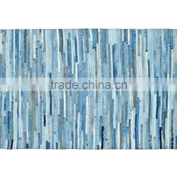 Natural Fibres Decorative Denim Rug