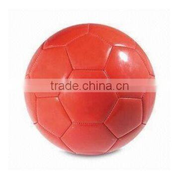 Red Foaming Leather Soccer Ball 1#,2#,3#,4#,5#