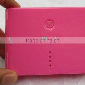 red mobilephone charger wholesale 8800mah