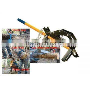 5-in-1 Timber Jack Timber Carrier Log holder Log Lifter Cant hook Post Remover.