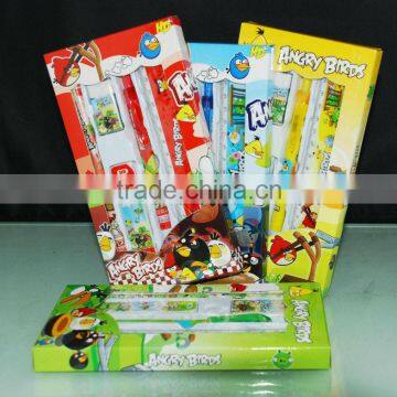 205 School/Office Cartoon Stationery Creative Gift Pen/pencil Box Set For Children/Students/kids(5 pieces set)