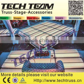 2015 Hot Selling Product, Led Stage Light ,Successful Case Outdoor Event Acrylic Wedding Stage photo-2