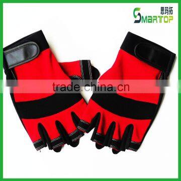 2016 china new design Cheap Price red fingerless gloves