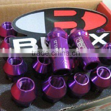 Wheel lug nuts