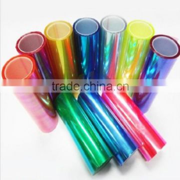 High glossy 99% transparency 0.3*10m chameleon car headlight film