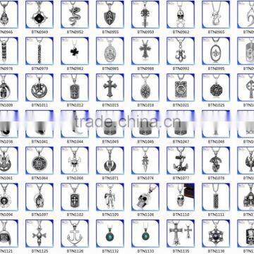 Custom Vintage Punk Gothic Style America Flag Dollar Pendant Jewelry Stainless Steel Titanium Punk Jewelry photo-5