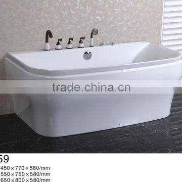 SUNZOOM Black Sex Massage Bathtub,boat Shaped Bathtub,black Whirlpool Bathtub