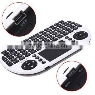 2016 Hot ENY OEM I8 2.4GHz Wifi 2.4g Ultra Mini Colored Laptop Wireless Keyboard for Acer