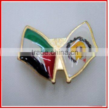 national flag pin badge,three colors metal pin badge,durable Mexico pin badge