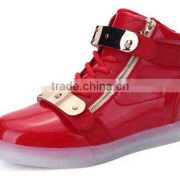 Fashion Adult Led Sneakers Light Shoes 7 Colors Changeable Supplier's Choice