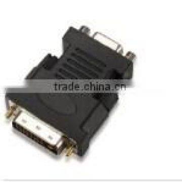 Female VGADB 15signal into male DVI and up to HDMI 1080p adapter made in china