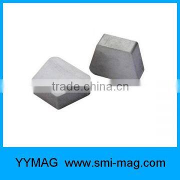 Magnet manufacturer Rounded corners trapezoid SmCo magnet