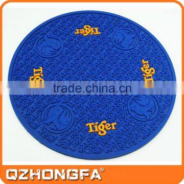 Tiger anti-slip customized round rubber mat