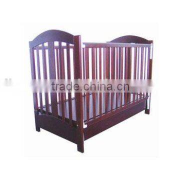 wood baby bed