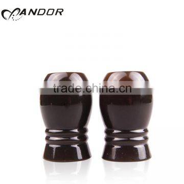 Barber Shop Need Products Resin Handle Black Pure Badger Hair Shaving Brush Knot photo-2