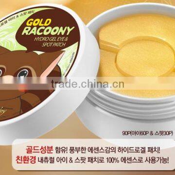 Korea Anti-Wrinkle Gold Racoony Hydrogel Eye & Spot Patch
