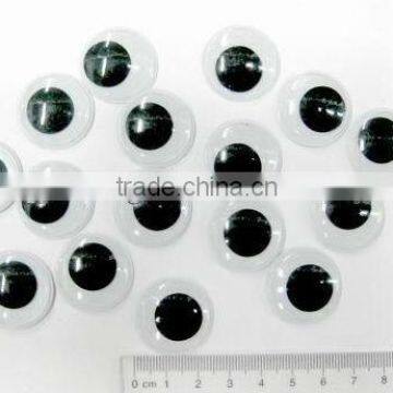 plastic white black Movable eyes toys