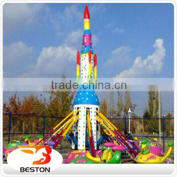 Attractions! Amusement park games funfair kids rides self-control plane for sale