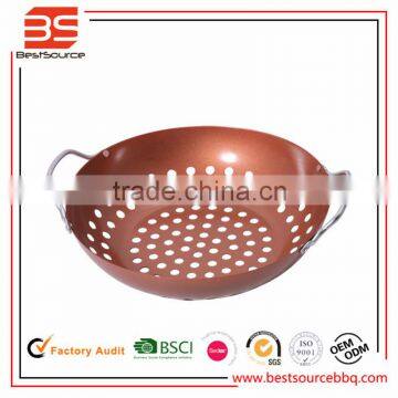 New Product BBQ Grill Pan , Stainless Steel BBQ Tools BBQ Grill Pan Made In China