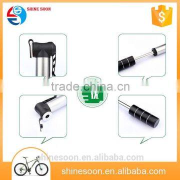 Fashionable Style Wholesale Super mini Electric Bicycle Pump, Aluminum Tube Football Inflator