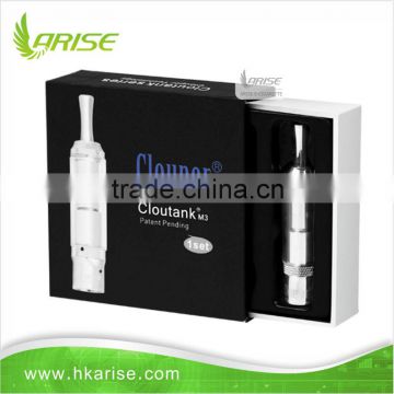 2014 Most popular factory price Self-Cleanning function dry herb vaporizer cloutank m3