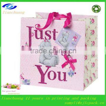 Eco-friendly Recyclable Baby Shower Gift Bags/custom Gift Bags/Wholesale Gift Bags