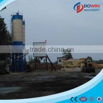 HZS50 Factory Supply 50m3/h Skip Type Concrete Batch Plant