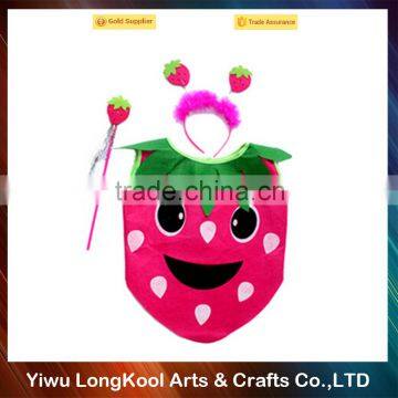 Beautiful fancy dress costume birthday party masquerade kids strawberry costume