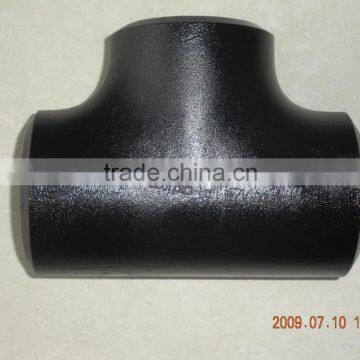 b16.9 carbon steel pipe equal tee