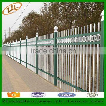 zinc steel fence