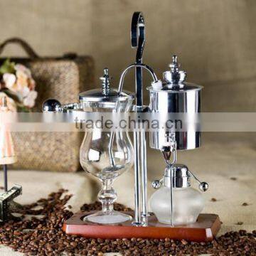 Gold Royal Balancing Siphon Coffee Maker, Belgium Coffee Maker, Classical Elegant Coffee Maker Only USD55.9/set photo-2