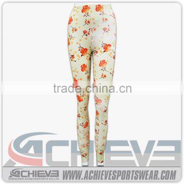 custom dri fit women leggings winter compression leggings