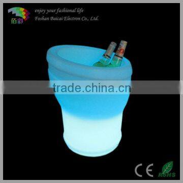 Large LED Champagne Bucket with Light Color Change