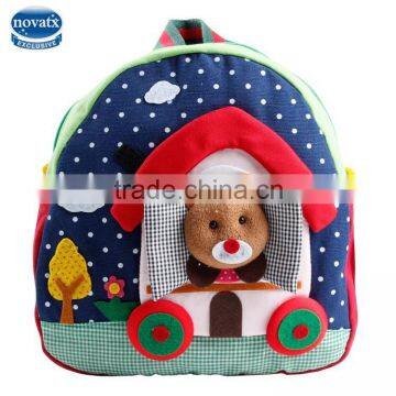 Nova popular animal child school bag new design kids backpack cheap trendy kids school bags