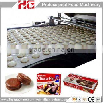 newest delicious choco pie bakery machine