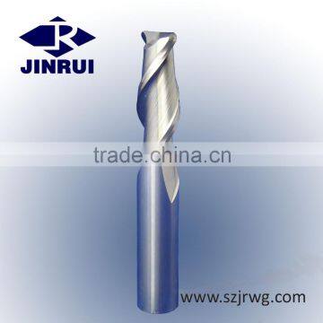 Solid tungsten carbide CNC bullnose End Mill