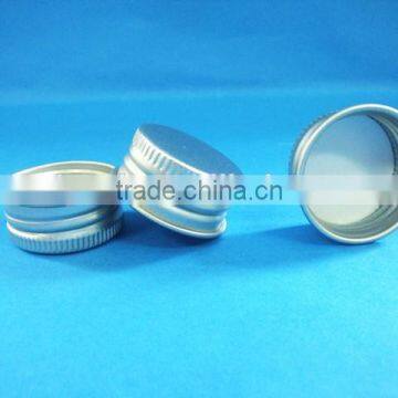 24mm,28mm aluminum silver screw bottle cap, 28mm aluminum cap for bottle