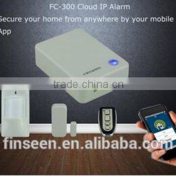 Home security system cloud based ip alarm Without GSM