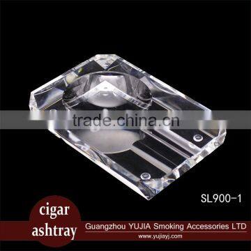 Guangzhou Luxury Cigar Ashtray High Quality K9 Crystal Cigar Ashtray hotel Ashtray