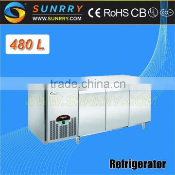 Commercial Kitchen Supermarket Refrigerators 480L Static Cooling (SY-RT480S SUNRRY)