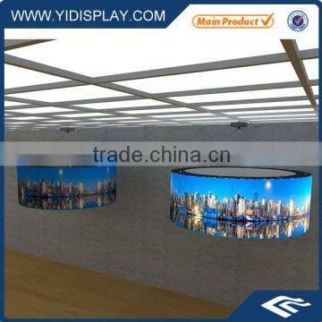 Bow Shape Printing Hanging Metal Folding Sign photo-6