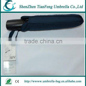 high quality low cost screen printing 3 fold umbrella