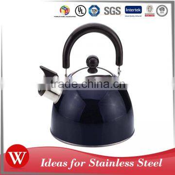 Heat Retention Easy to Clean Non-electric Travel Whistle Kettle Stainless Steel Water Jug photo-2